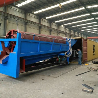 MSW Gold Trommel Screener Machine for Large Capacity Aluvial Sand Gold Screening (машина для скрининга золота с помощью барабана)