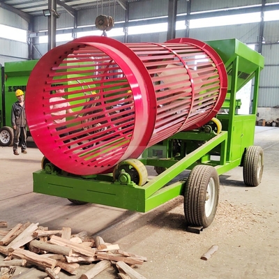 2022 Design Firewood Mobile Trommel Screen с настраиваемым размером разряда