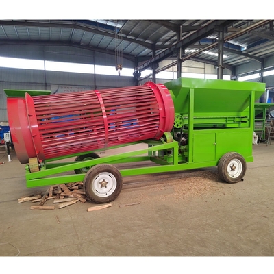2022 Design Firewood Mobile Trommel Screen с настраиваемым размером разряда