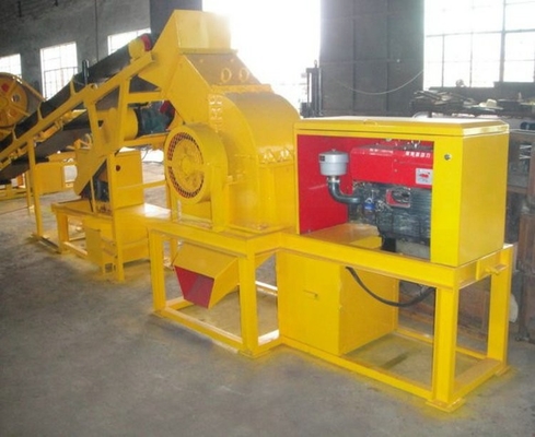 PC Series Gold Crusher Hammer Mill с дизельным двигателем и регулируемым размером экрана