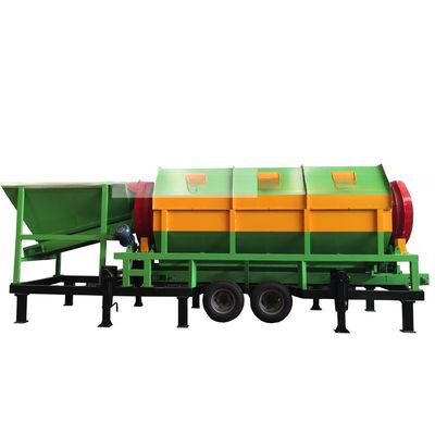 Направляемый на напряжение экраны для твердых бытовых отходов с настраиваемой емкостью