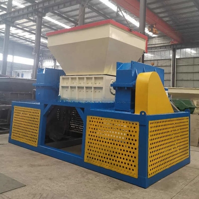Мобильный двойной вал отходов железной машины Shell Metal Shredder Machine для длительного срока службы
