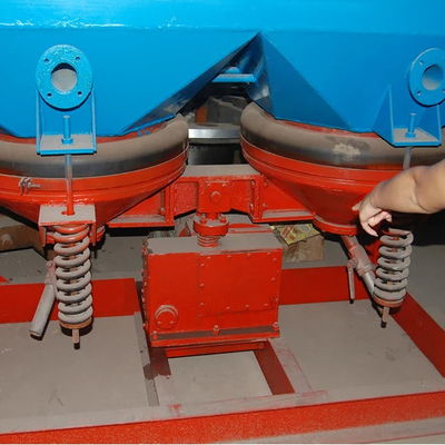 25TPH Diamond Gold Mining Jig Machine с 80%-90% скоростью восстановления 4500 кг мощностью