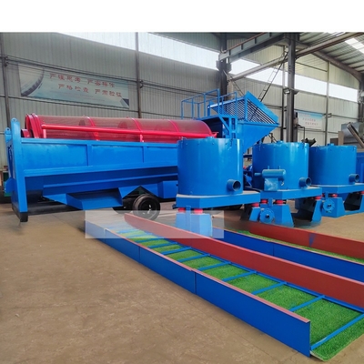 380V/415V/440V Мобильный золотой барабанный экран для стиральной установки
