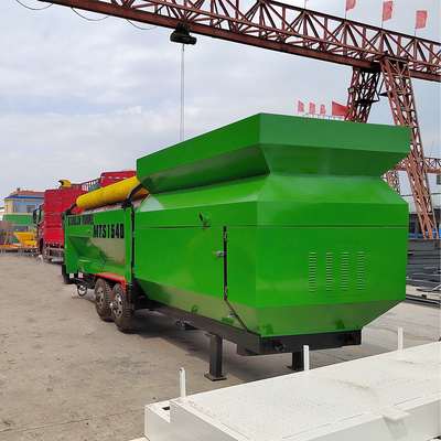 380V 415V Компостный вращающийся мобильный барабанный скрининг барабанная сита для аллювиальной золотодобычи