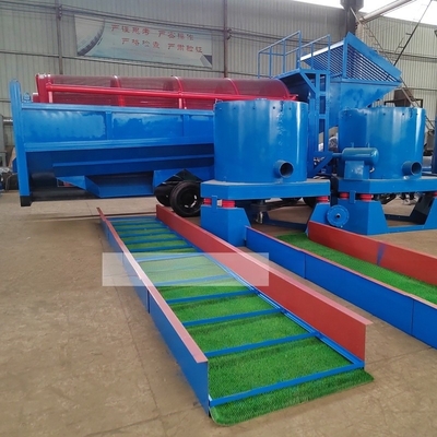 Напряжение 380V/415V/440V Горная машина Промышленный вращающийся экран Омывание золота Мобильный барабанный экран