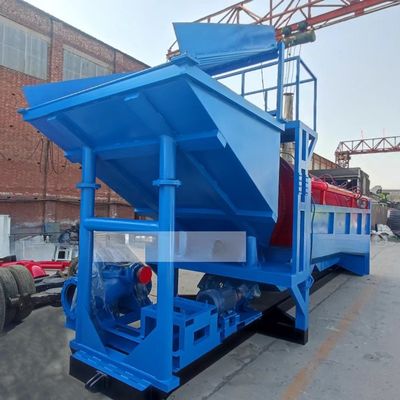 Размер кормления камня менее 300 мм Мобильная установка для мытья золота с концентратором