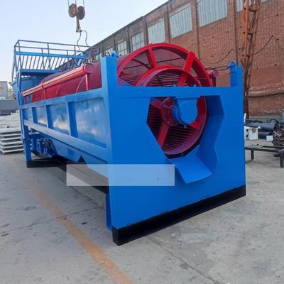 Размер кормления камня менее 300 мм Мобильная установка для мытья золота с концентратором