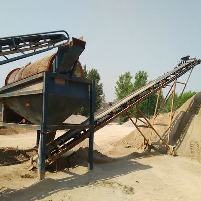 Машина для очистки песка мощностью 30-150 тонн в час Размер разряда менее 6 мм