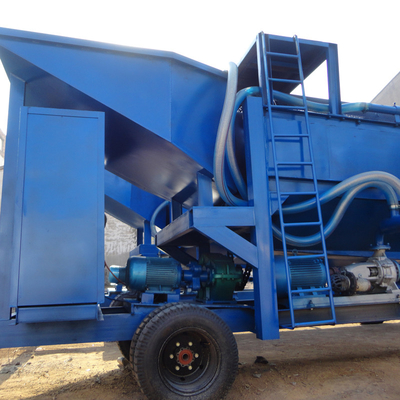 MSW Gold Trommel Screener Machine for Large Capacity Aluvial Sand Gold Screening (машина для скрининга золота с помощью барабана)