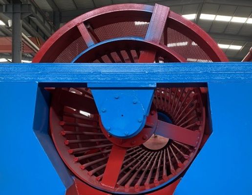 50-500 тонн в час Мобильное золотодобывающее оборудование Золотомывающее барабанное экрано