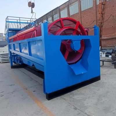 Мобильное рудниковое золотодобывающее оборудование Троммельская высокопроизводительная установка для промывки экранов