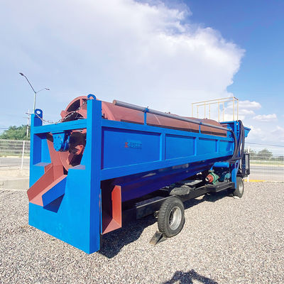 Малый мини мобильный золотой граббер барабанный экран по разным моделям с 5.5 кВт