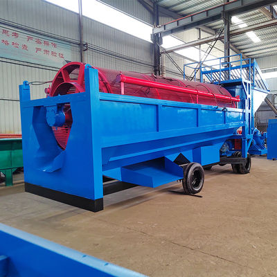 Малый мини мобильный золотой граббер барабанный экран по разным моделям с 5.5 кВт