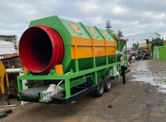 Высокопроизводительная тяжелая породовая барабанная сита 5600x2015x2010 мм 1-200 тонн в час