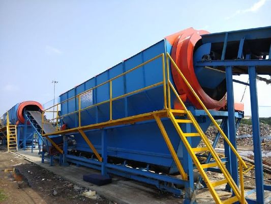 Строительные работы Ротационный магнитный барабанный экран для отделения металлических гранул стали