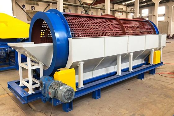 Строительные работы Ротационный магнитный барабанный экран для отделения металлических гранул стали