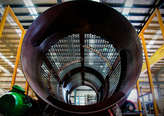 Строительные работы Ротационный магнитный барабанный экран для отделения металлических гранул стали