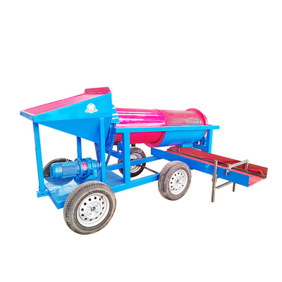 220V/380V/440V Мобильное очистное сооружение для добычи золота 5-10 тонн