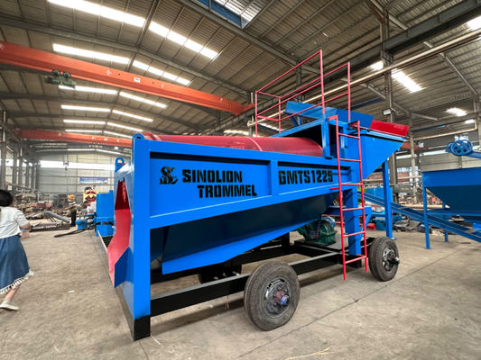 Блю Золото разделяющий барабан для многообразной выработки материала и эффективности двойного экрана