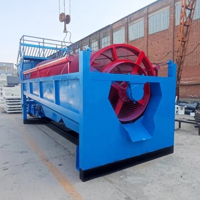 Портативная стиральная установка 100 тонн Золотая стиральная установка Тромбельный экран с гравитационным сепаратором