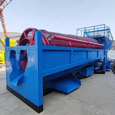 Портативная стиральная установка 100 тонн Золотая стиральная установка Тромбельный экран с гравитационным сепаратором