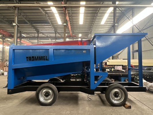220V/380V Сепаратор золотого песка Аллювиальные машины для добычи золота Моечное предприятие Золотой барабанный экран