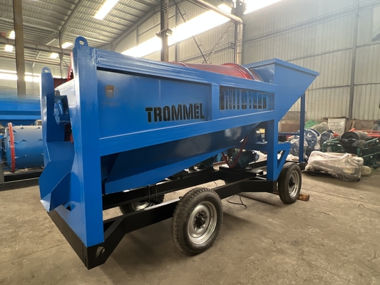 220V/380V Сепаратор золотого песка Аллювиальные машины для добычи золота Моечное предприятие Золотой барабанный экран