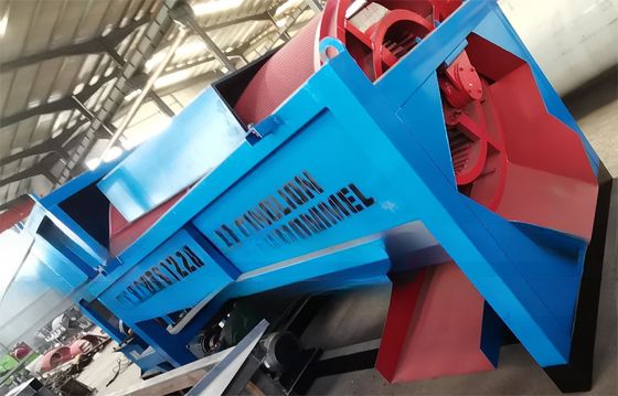 Линия переработки золота с аллювиальным источником оборудование для экрана 4300*1650*2220 Диафрагма экрана 5 мм