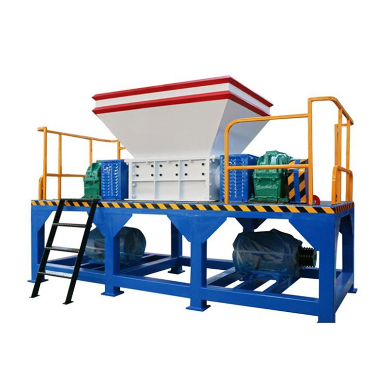Мобильный двойной вал отходов железной машины Shell Metal Shredder Machine для длительного срока службы